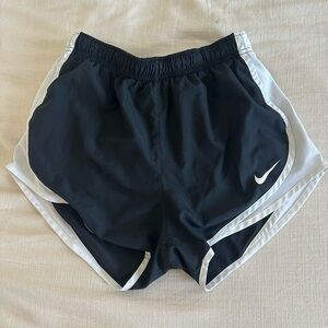 Nike Tempo Shorts in Black and White